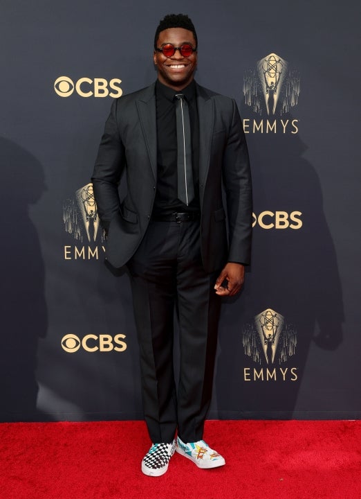Okieriete Onaodowan at the 73rd Primetime Emmy Awards