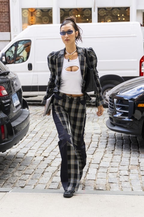 Bella Hadid in nyc on sept 21