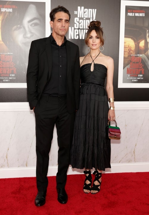 Bobby Canavale and Rose Byrne at The Many Saints Of Newark premiere