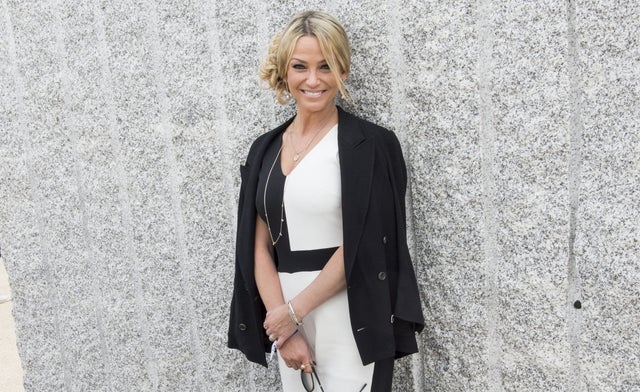 Sarah Harding attends Chelsea Flower Show press day at Royal Hospital Chelsea on May 23, 2016 in London, England. The prestigious gardening show features hundreds of stands and exhibition gardens.