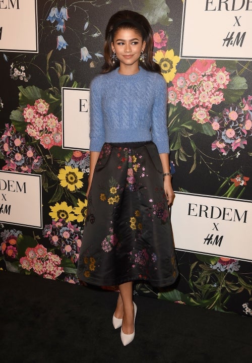 Zendaya at H&M x ERDEM Runway Show & Party in 2017