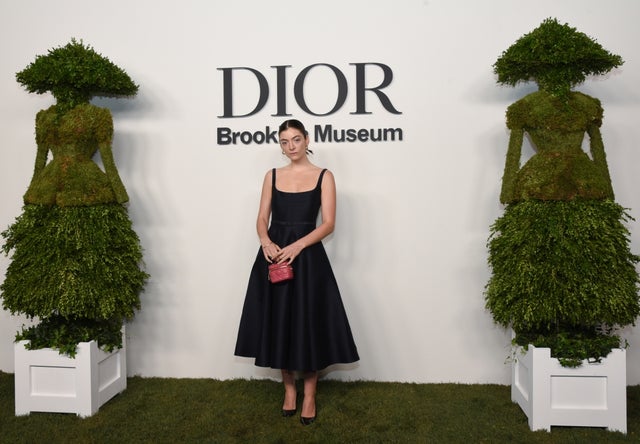 lorde at dior event
