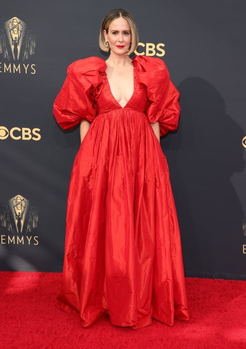 Sarah Paulson at the 73rd Primetime Emmy Awards