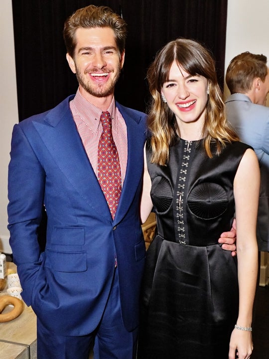 Andrew Garfield and Daisy Edgar-Jones attend the Premiere of FX's "Under The Banner Of Heaven" - After Party on April 20, 2022 in Hollywood, California.