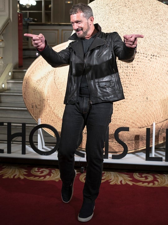 Antonio Banderas presents "A chorus Line" at Teatre Tivoli on April 21, 2022 in Barcelona, Spain.
