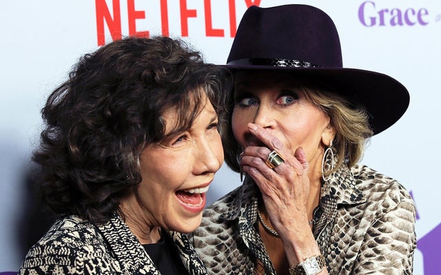 Lily Tomlin and Jane Fonda