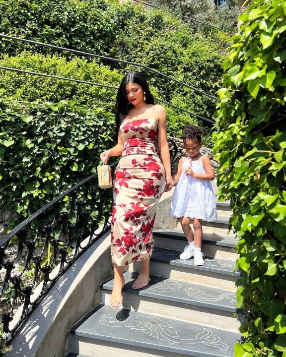 Kylie Jenner and Stormi