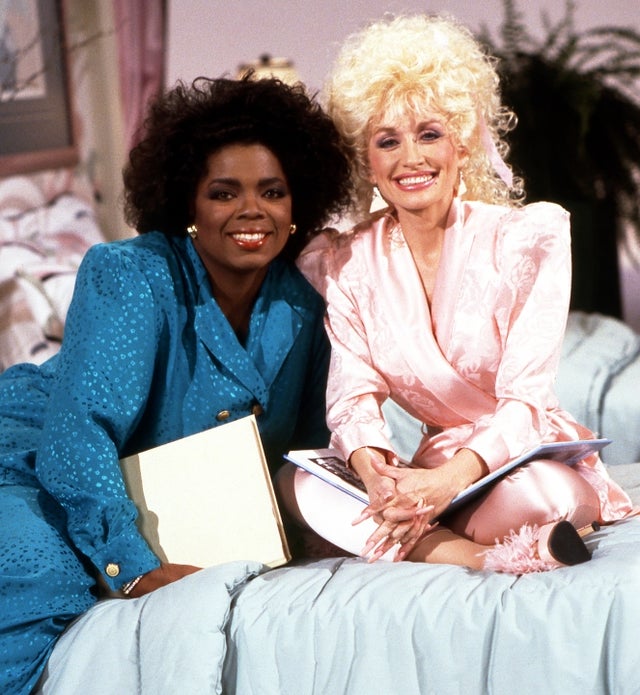 Oprah Winfrey and Dolly Parton