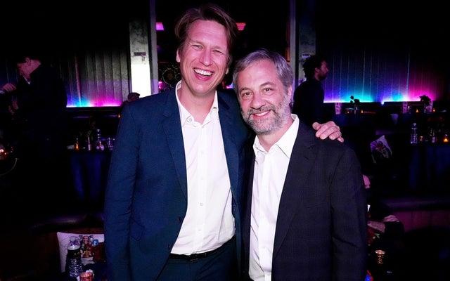 Pete Holmes and Judd Apatow