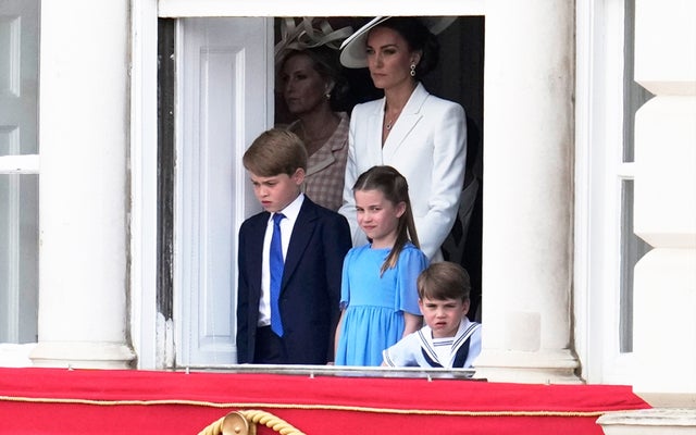 Kate Middleton, Prince George, Princess Charlotte and Prince Louis