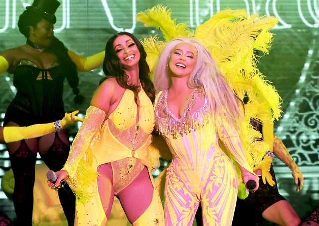 Mya and Christina Aguilera