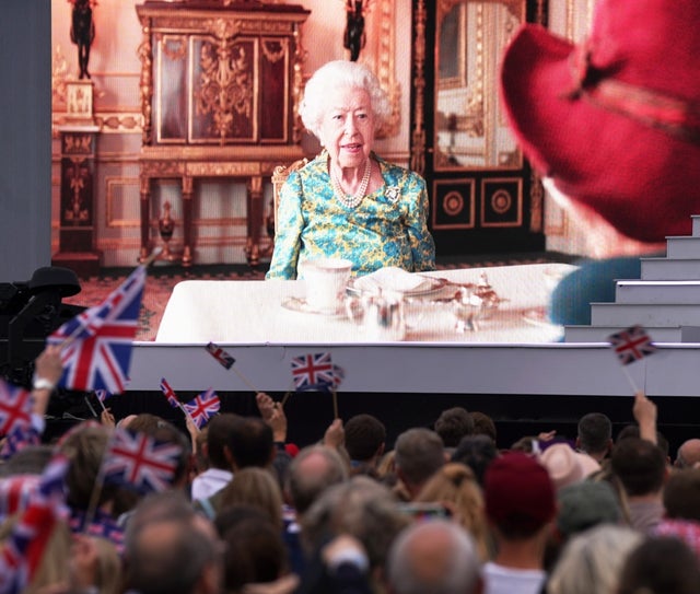 Queen Elizabeth and Paddington Bear