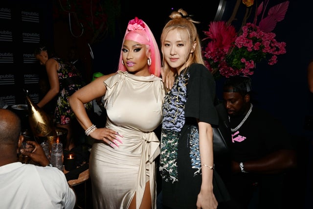 Nicki Minaj and Rosé 