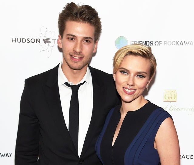 Hunter Johansson and Scarlett Johansson