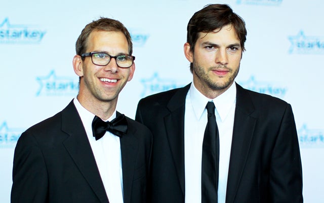 Michael Kutcher and Ashton Kutcher