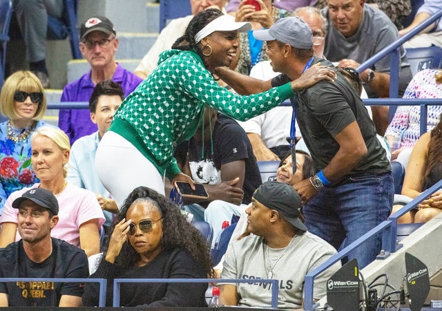 Venus Williams and Tiger Woods