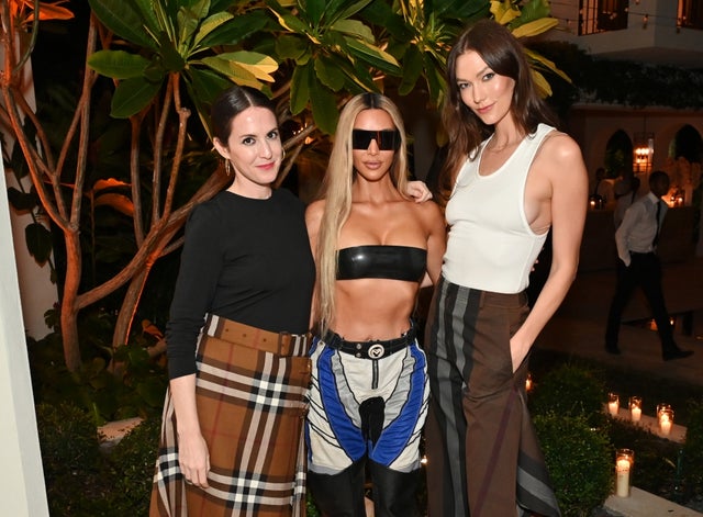 Sara Monves, Kim Kardashian and Karlie Kloss