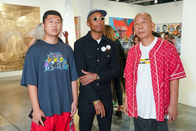 Carson Guo, Pharrell Williams and Bob Guo