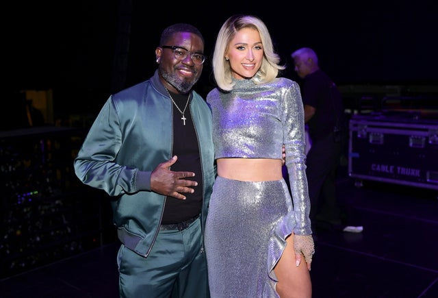 Lil Rel Howery and Paris Hilton