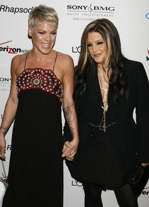 Pink and Lisa Marie