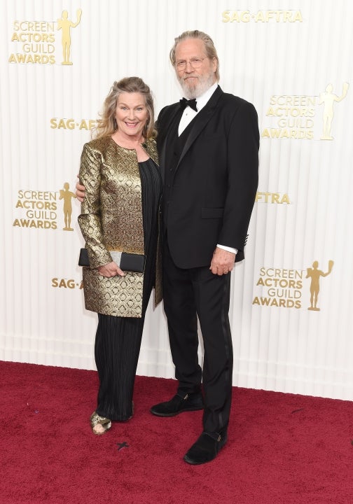 Susan Geston and Jeff Bridges
