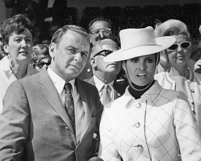 Frank Sinatra and Raquel Welch