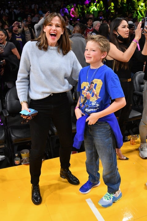 Jennifer Garner and her son Samuel Garner Affleck