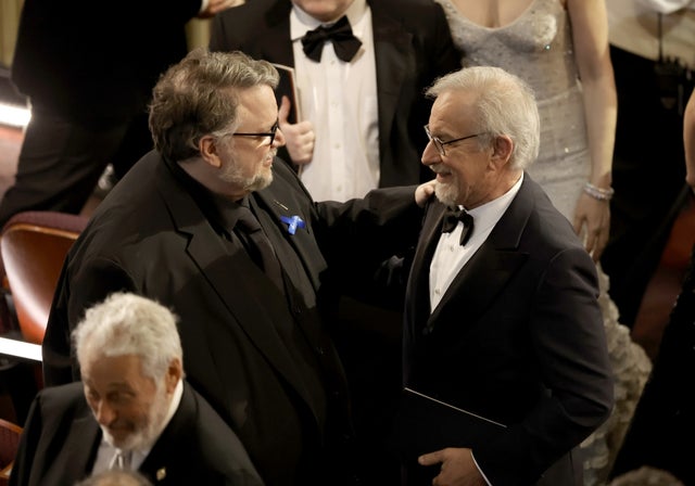 Guillermo del Toro and Steven Spielberg 