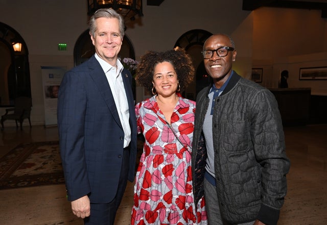 Robert Stone, Bridgid Coulter and Don Cheadle