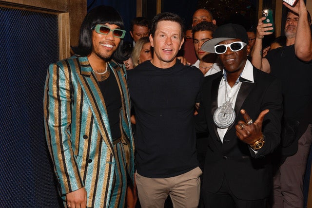 Anderson .Paak, Mark Wahlberg, and Flavor Flav