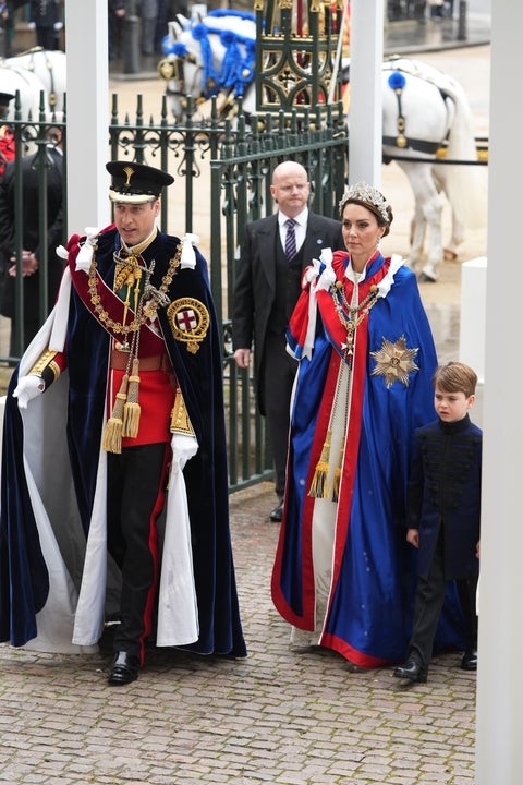 Prince William, Princess Kate and Prince Louis
