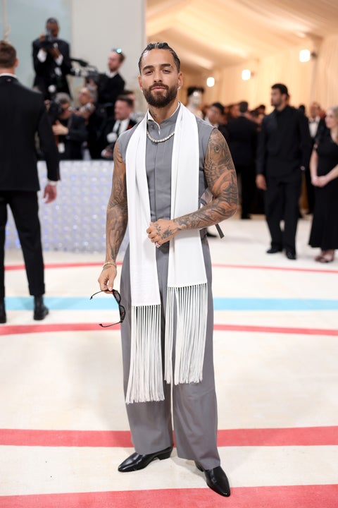 Maluma at the 2023 Met Gala, See Every Arrival on the 2023 Met Gala Red  Carpet