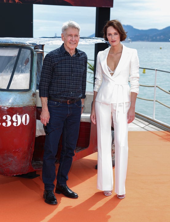 Harrison Ford and Phoebe Waller-Bridge
