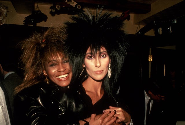 Tina Turner and Cher