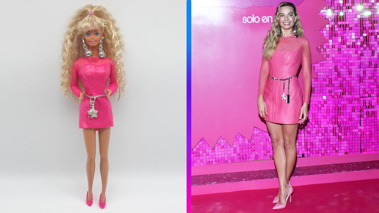 Margot Robbie's Latest 'Barbie' Look Included Hairy Platforms
