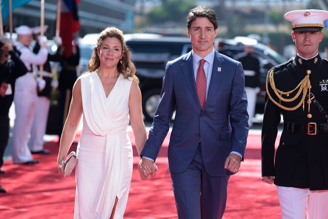 Justin Trudeau and Sophie Gregoire Trudeau 