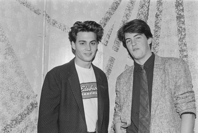 Johnny Depp and Matthew Perry 