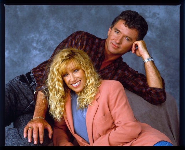 Suzanne Somers and Patrick Duffy 