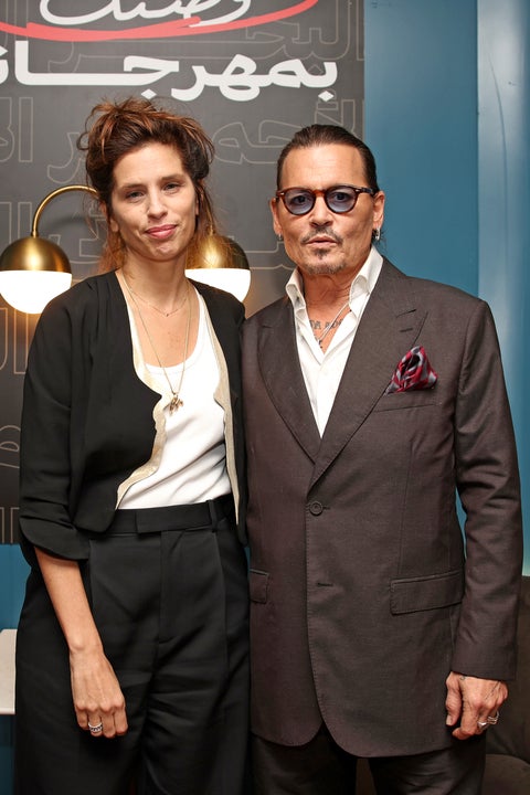 Maïwenn and Johnny Depp