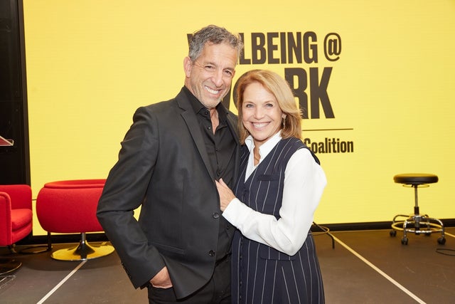 Kenneth Cole and Katie Couric