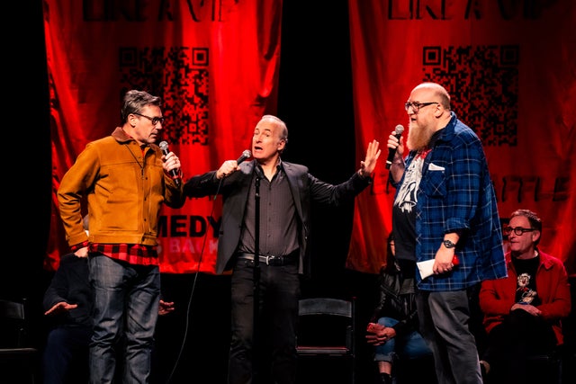 Jon Hamm, Bob Odenkirk and Brian Posehn