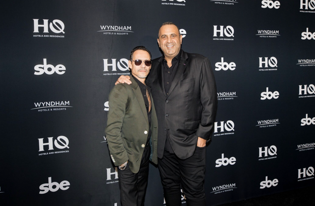 Marc Anthony and Sam Nazarian