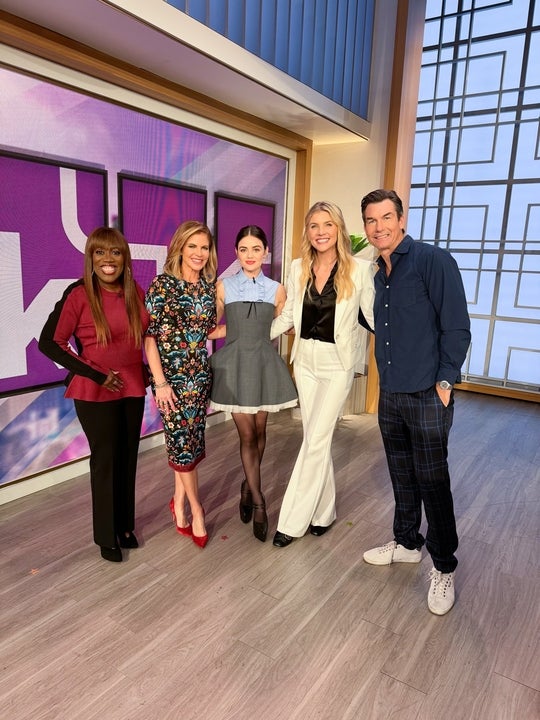 Sheryl Underwood, Natalie Morales, Lucy Hale, Amanda Kloots, and Jerry O'Connell