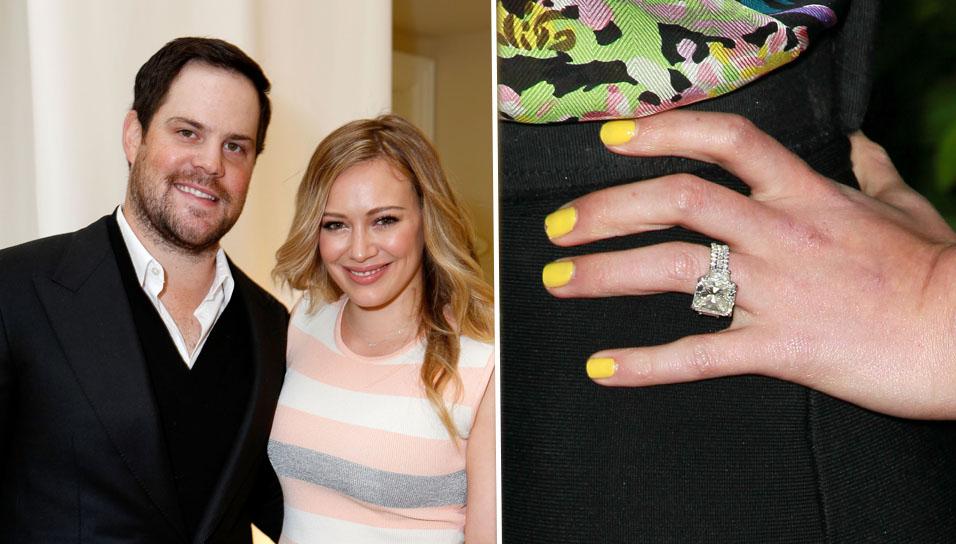 Hilary Duff's Engagement Ring Cost, Details - Photos of Matthew Koma's Ring  to Hilary Duff