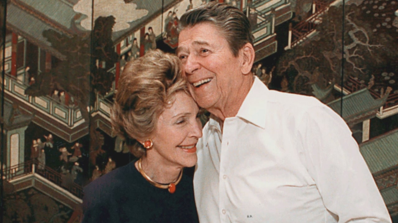 Flashback A Look Back At Ronald And Nancy Reagans Love Story Entertainment Tonight