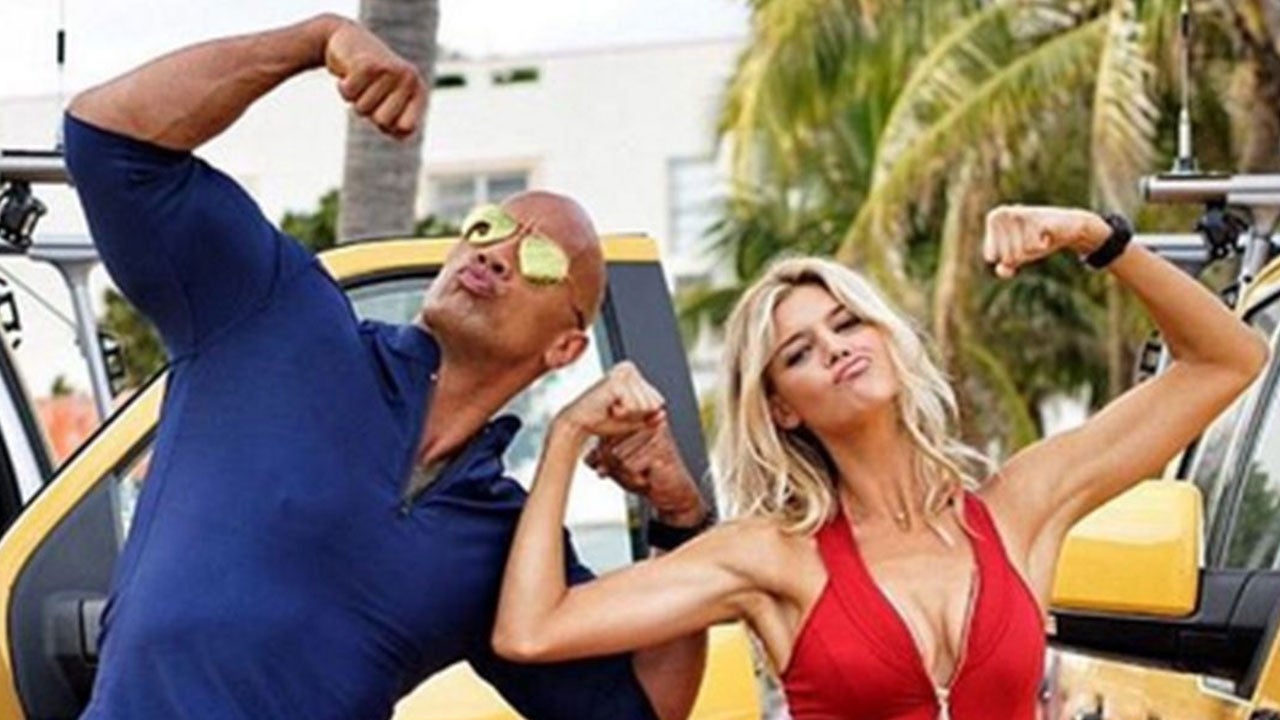 Dwayne Johnson Debuts Exclusive First Look of the Baywatch Squad on Instagram -- See Sizzling Hot Pics Fro Entertainment Tonight
