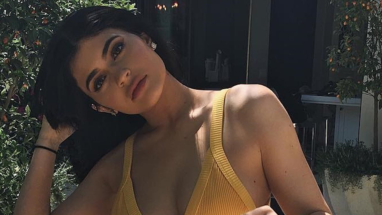 Kylie Jenner Rocks a Sexy Louis Vuitton Swimsuit at Coachella