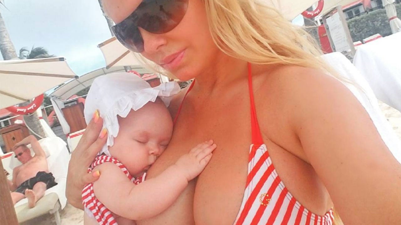 Coco Austin and Daughter Chanel Rock Matching Swimsuits While Striking the  Same Yoga Pose