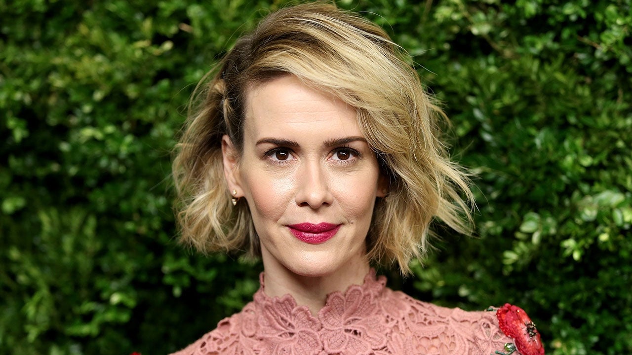 Sarah Paulson Strips Down To Her Bra For Sultry Photoshoot Reveals