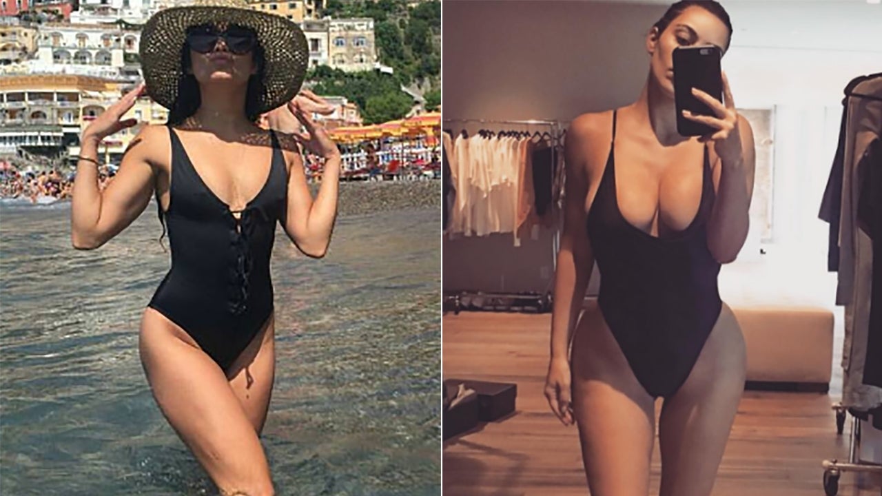 Vanessa Hudgens Channels Kim Kardashian in Super Sexy Swimsuit.